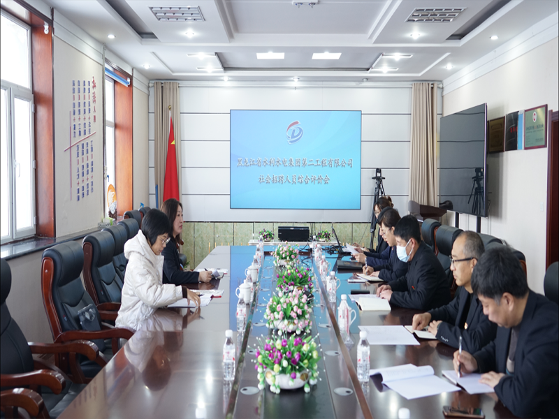 社會(huì)招聘人員綜合評(píng)價(jià)工作會(huì)在二公司召開