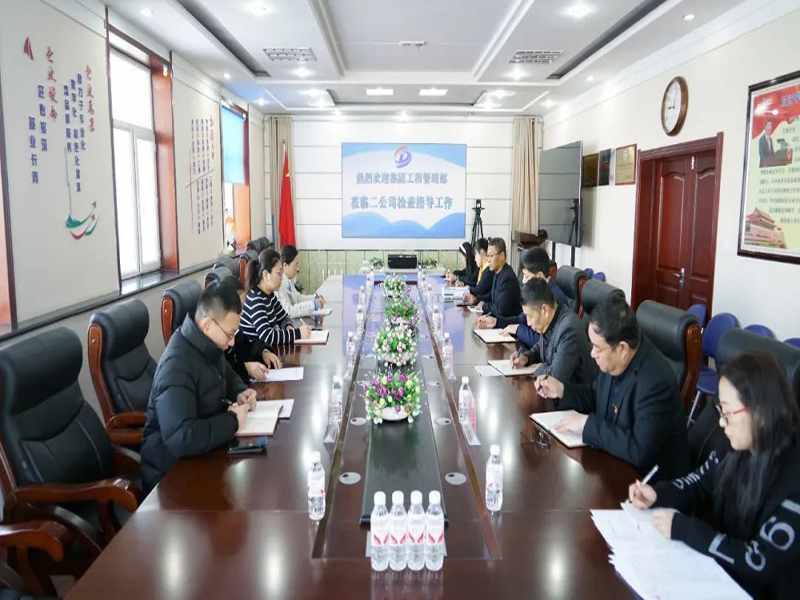 工作落實(shí)年 | 集團(tuán)工程管理部深入二公司檢查指導(dǎo)